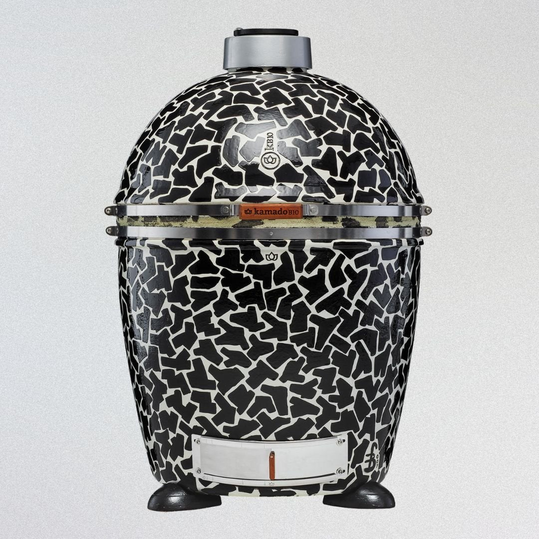 Kamado B10 Art MoMA White