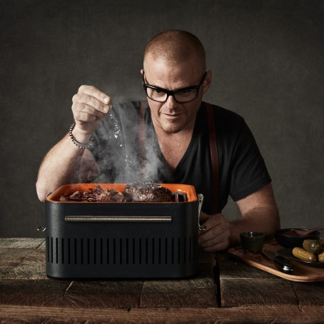 BARBACOA DE CARBÓN CUBE® GRAFITO