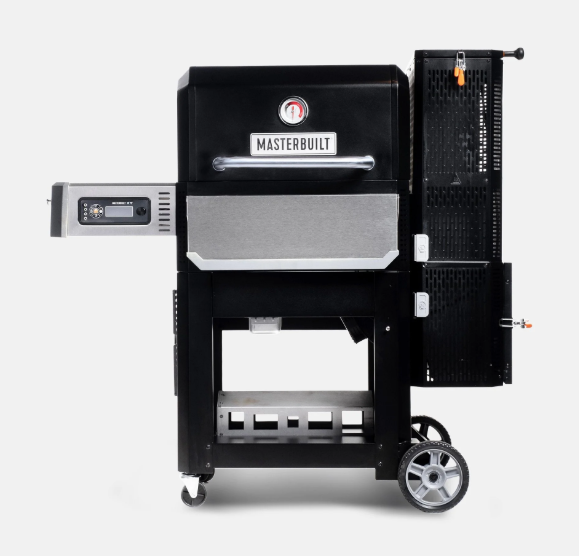 Plancha de carbón + barbacoa + ahumador digital Gravity Series 800