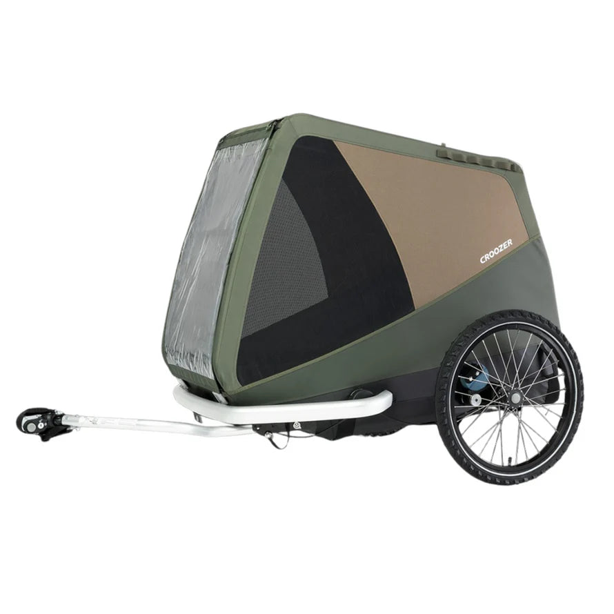 Remolque de bicicleta para perros grandes 45 kg Croozer Dog Tammo 100×54 cm