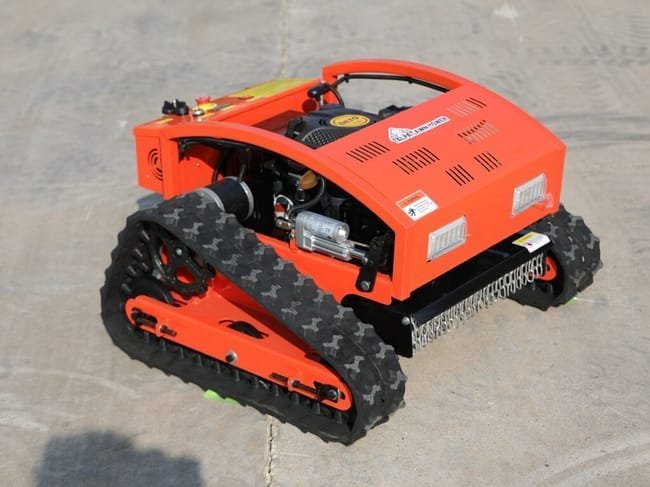 cortacésped con control remoto