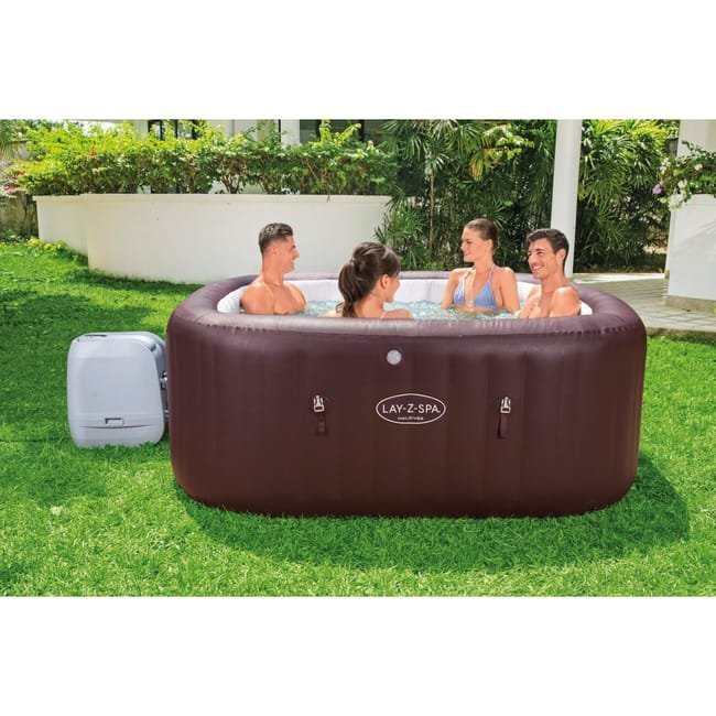 Spa de exterior hinchable BESTWAY de 201.0×80.0x201.0cm con 5