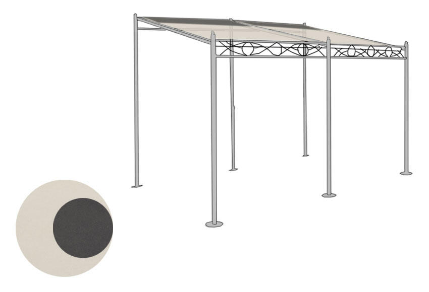 Toldo de beige de 250x350 cm