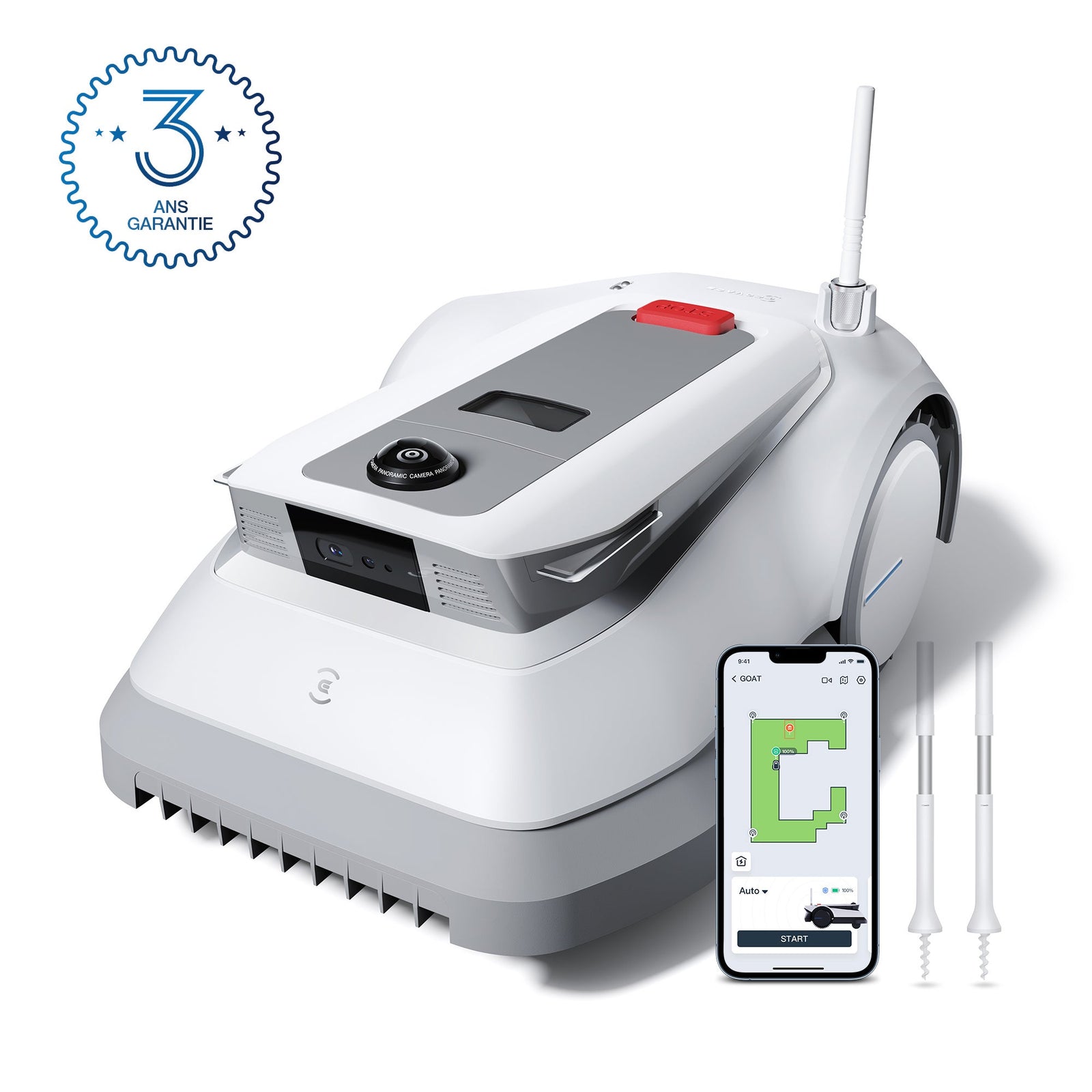 Robot de jardín Ecovacs GOAT G1-800W