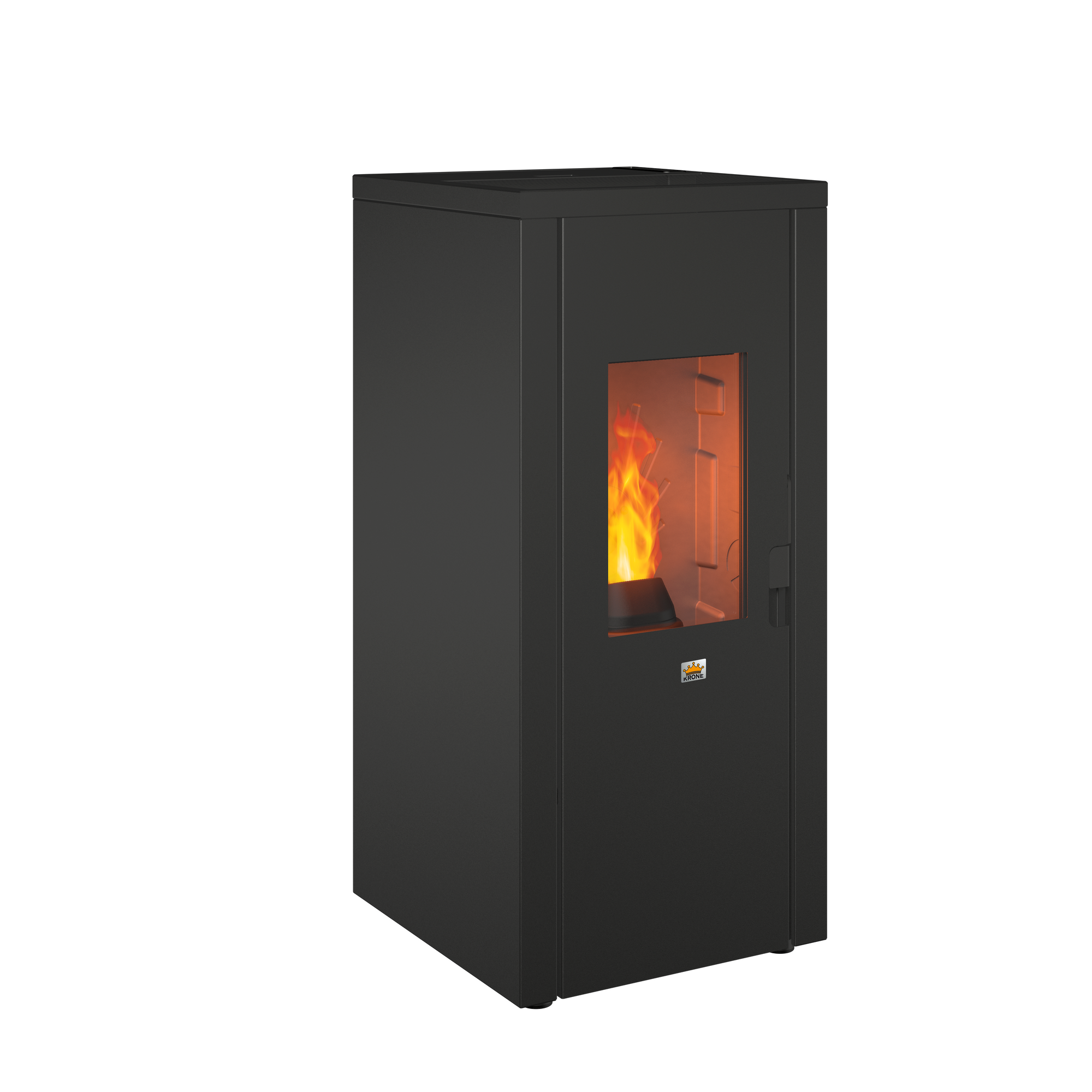 Estufa de pellet AMG Krone 8Kw negro