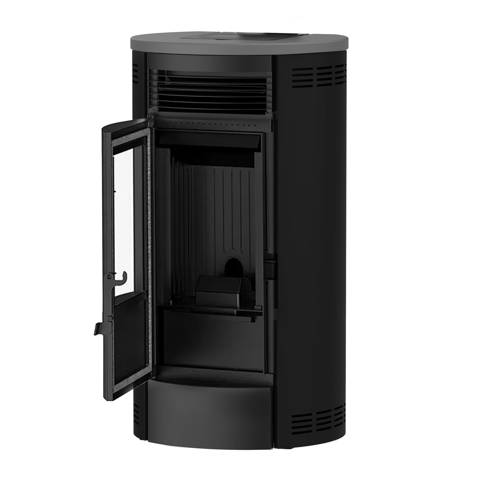 Estufa de pellets Flavia 15 kW Sannover Negro