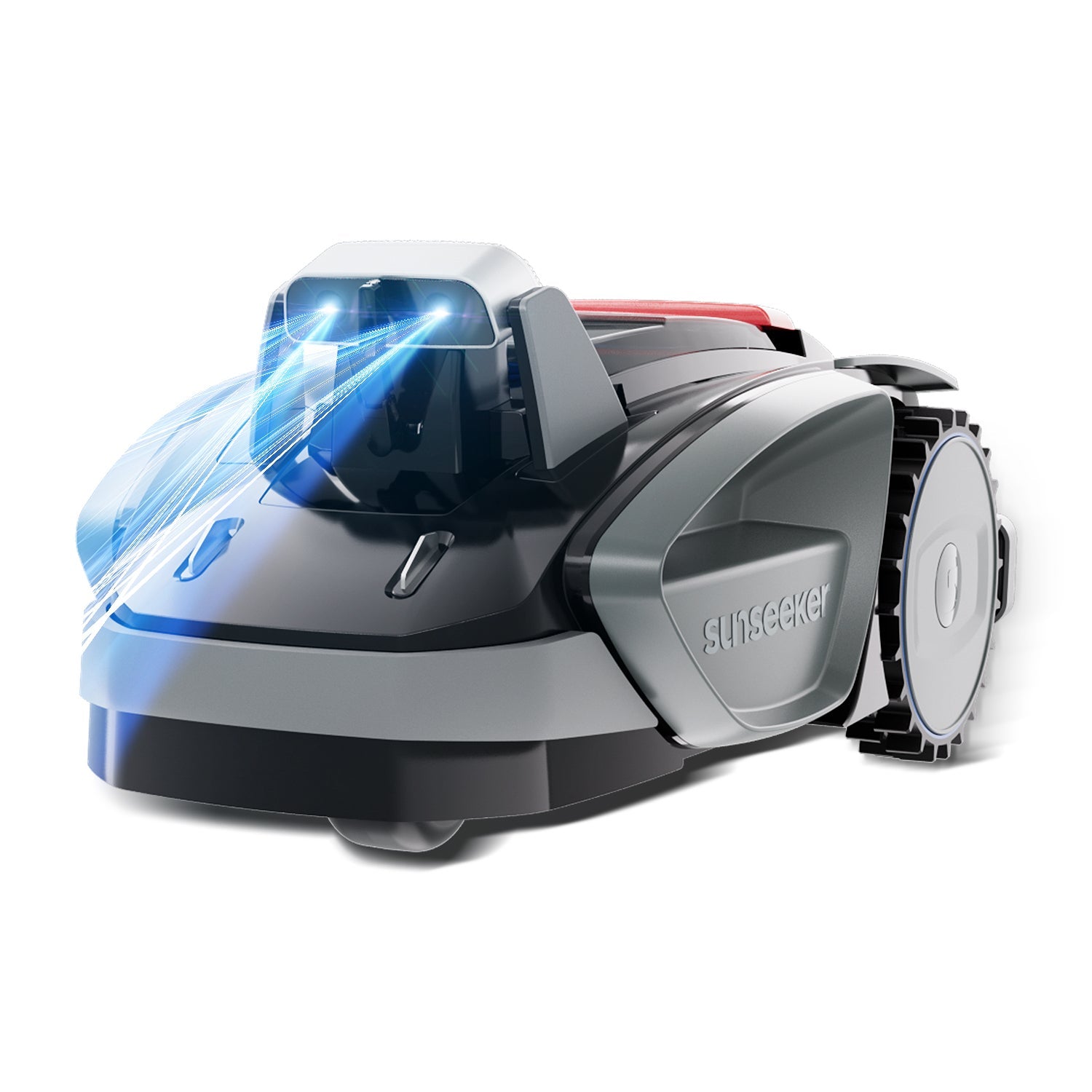Sunseeker V3 Plus Robot Cortacésped 1.000 m² Sin Cable Perimetral, Visión IA + Sensores 3D, Evitacíón Inteligente, Pendiente Máx. 42%, Control por App