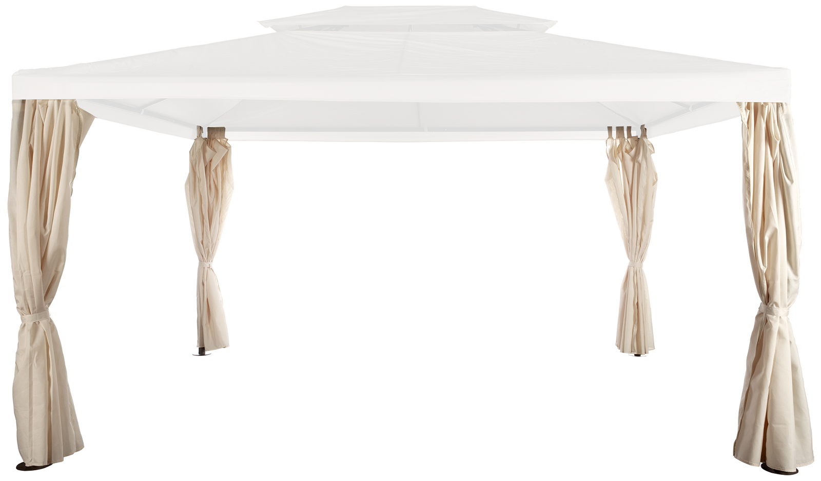 Cortinas de poliéster para pergola Olimpia Clip 3,5 x 2 m