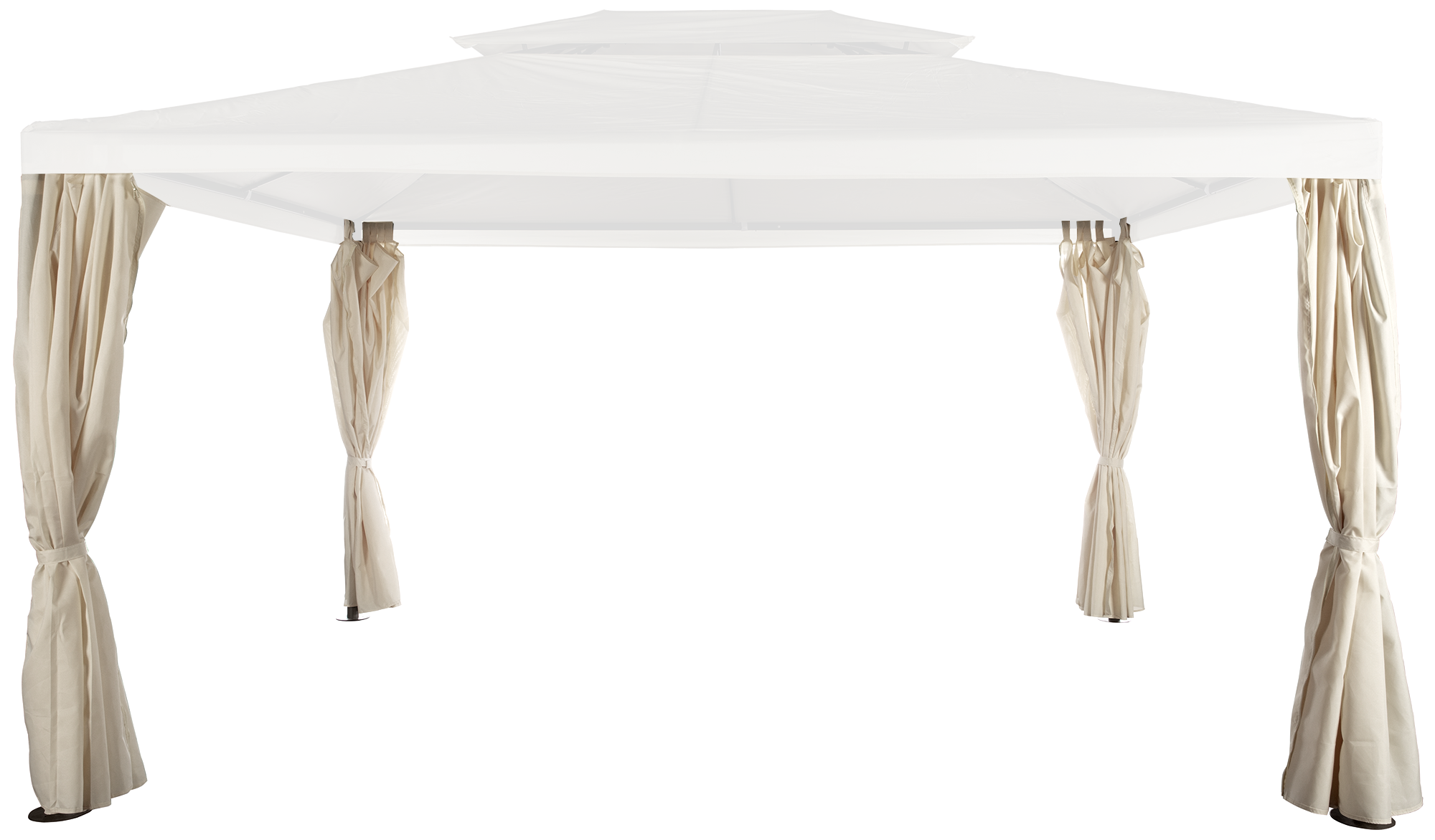 Cortinas de poliéster para pergola Olimpia Clip 3,5 x 2 m