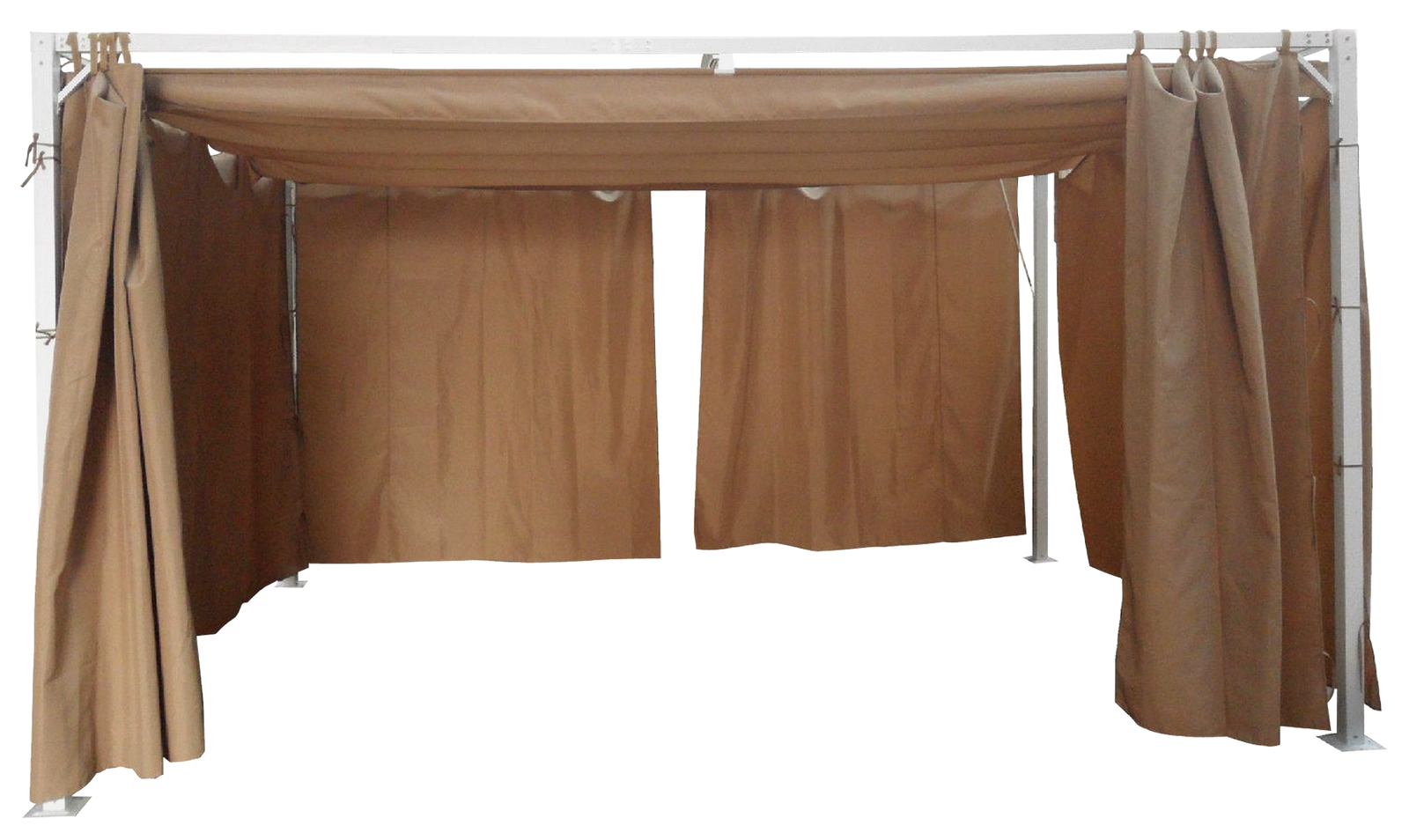 Toldo para pérgola Bahamas beige 300x400 cm