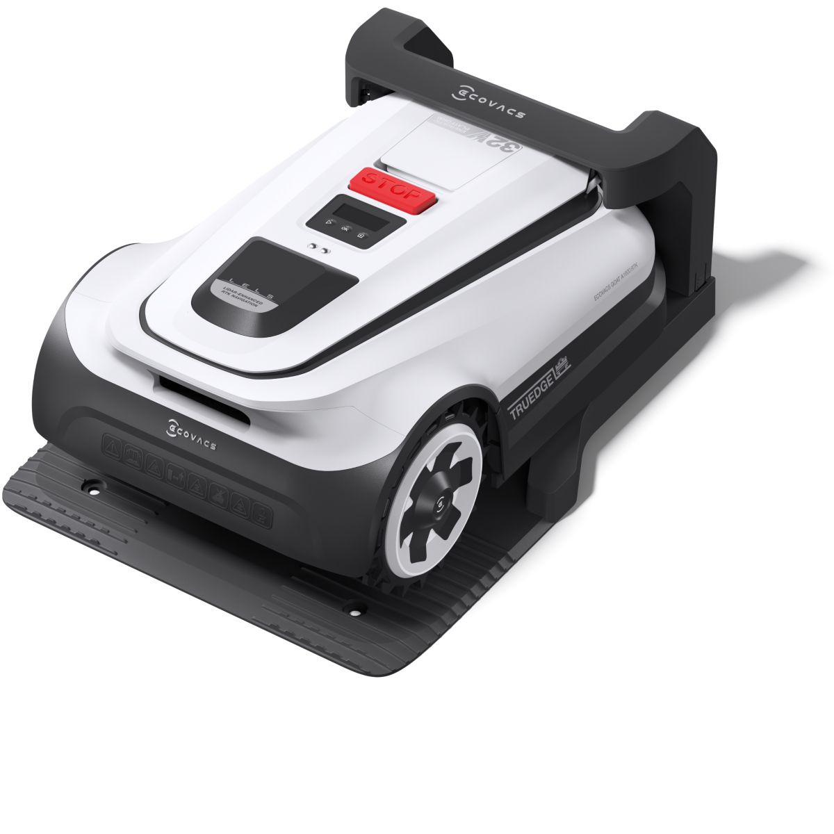 Robot cortacésped inalámbrico ECOVACS Goat A1600 RTK, perímetro de 1600 m², navegación RTK + visión, carga rápida en 45 min