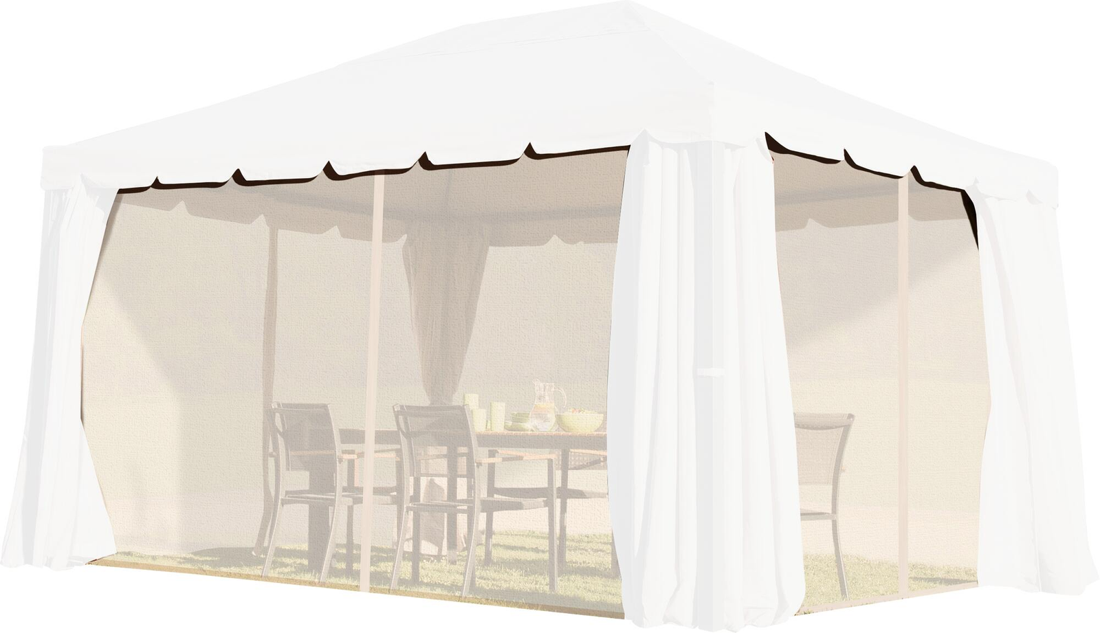 Pack 4 mosquiteras Pérgola Ysis 300x400 cm