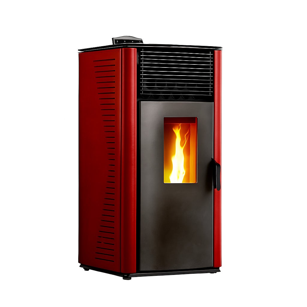 Estufa de pellets de aire Anita 12 kW Sannover Burdeos