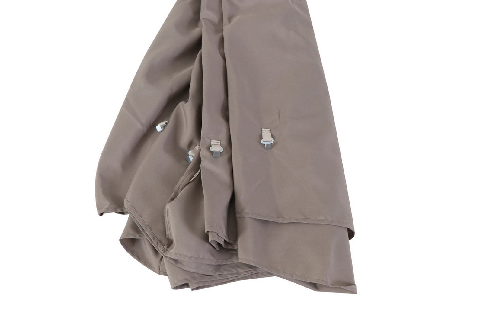 Toldo para pérgola Granada de marrón de 300x300 cm