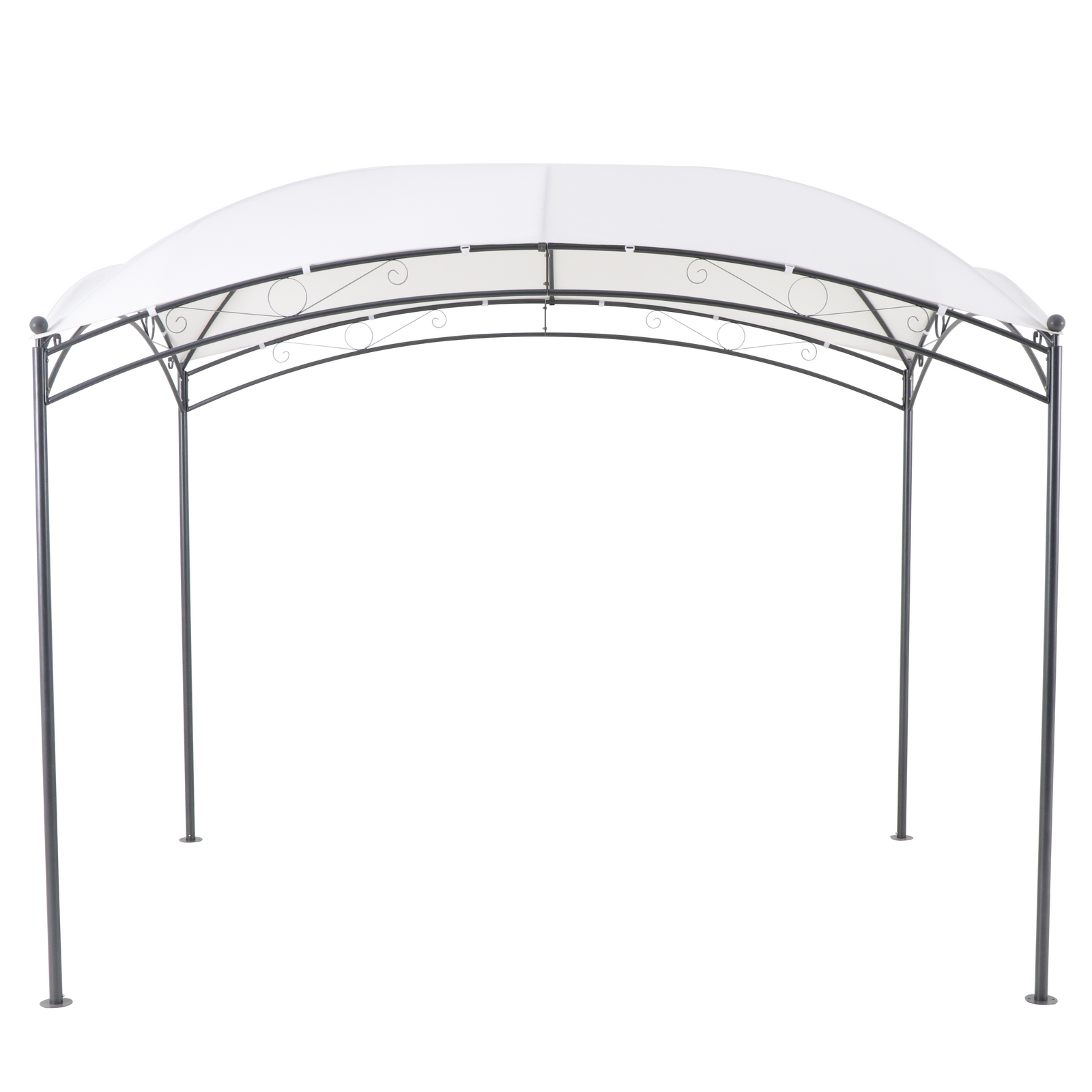 Pérgola de metal NATERIAL Occo blanco 200x300 cm