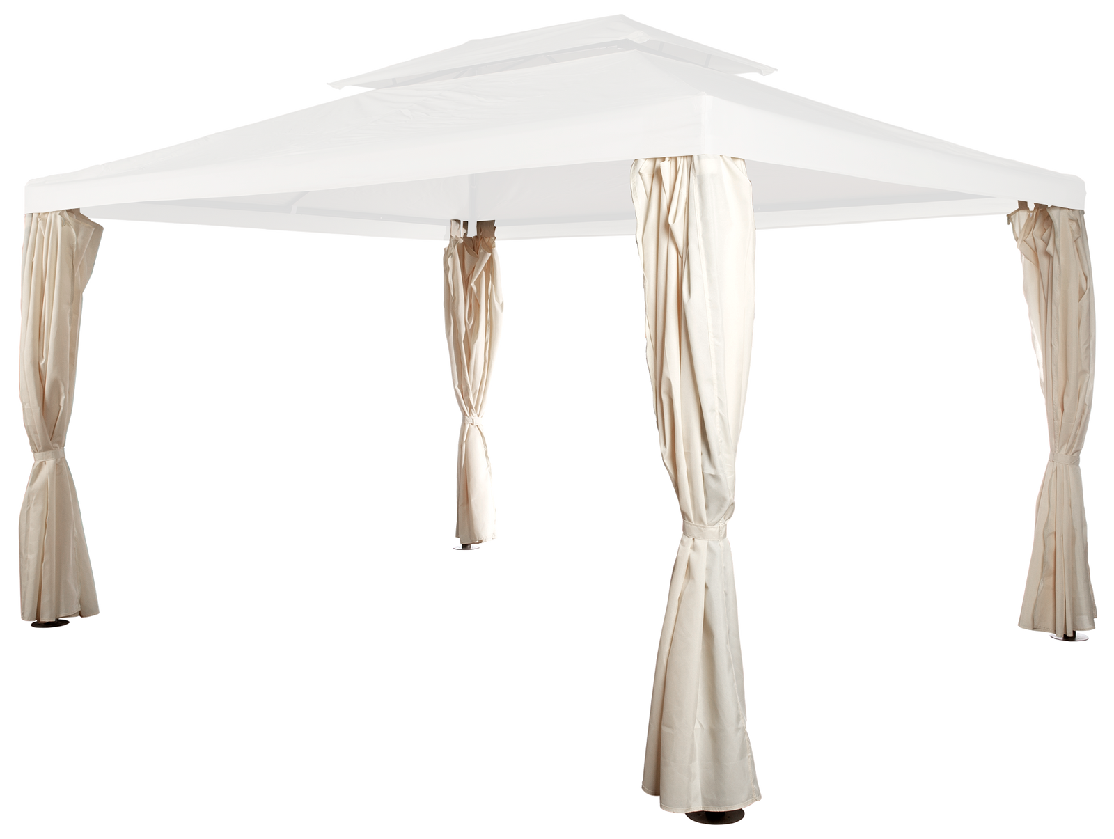 Cortinas de poliéster para pergola Olimpia Clip 3,5 x 2 m