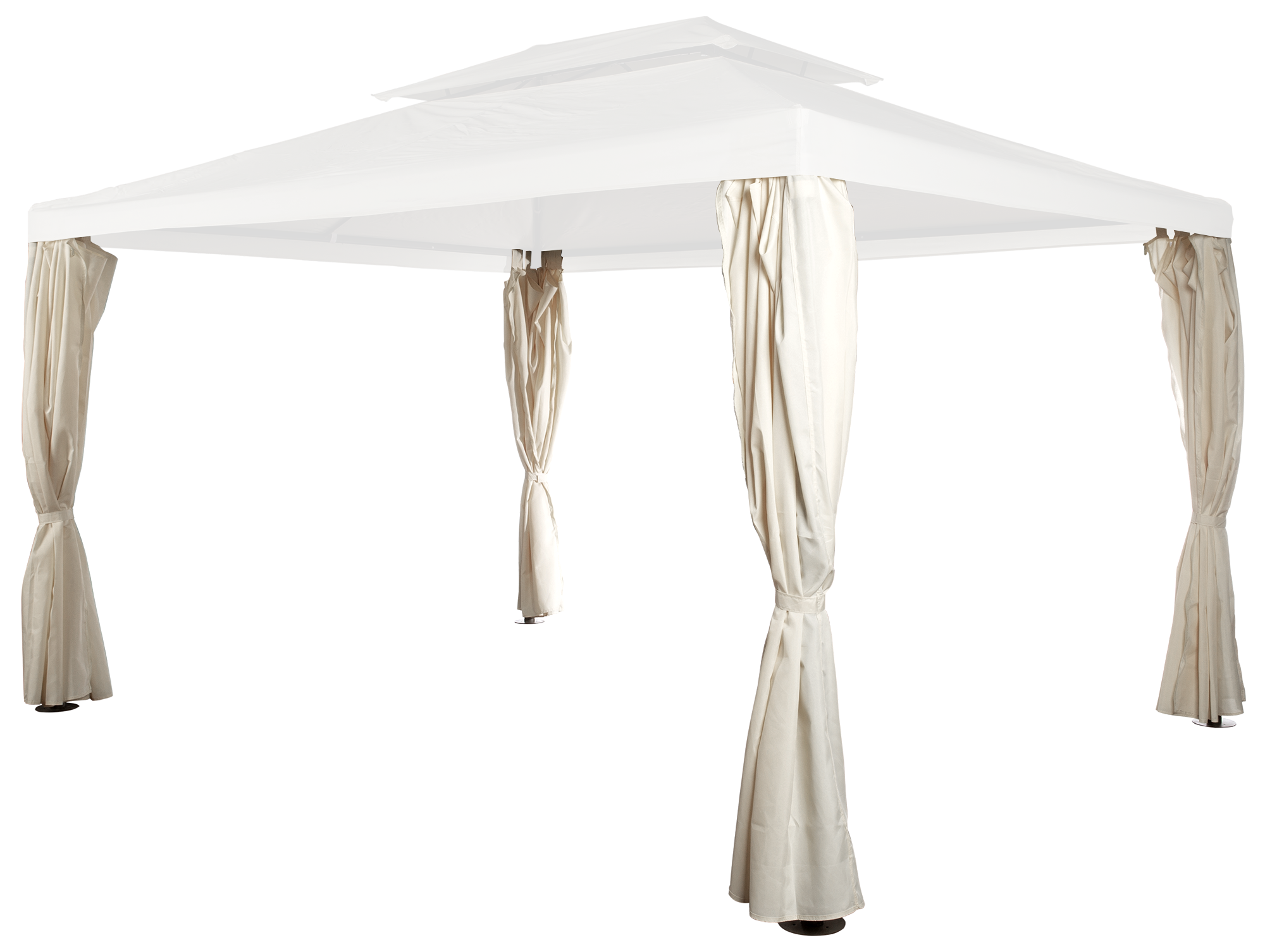 Cortinas de poliéster para pergola Olimpia Clip 3,5 x 2 m