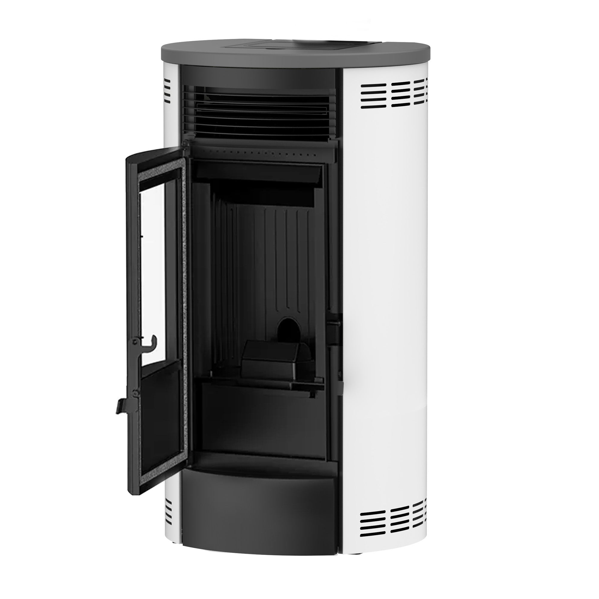 Estufa de pellets Flavia 15 kW Sannover Blanco