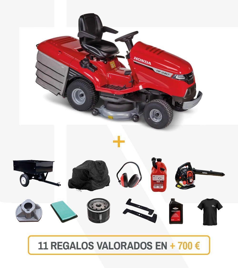 Tractor cortacésped Honda HF 2417 HTE 102CM 20HP